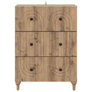 Skříň se zásuvkami 66 x 34,5 x 90 cm Kompozitní dřevo - obrázek 6