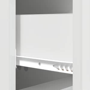 Skříň se zásuvkami Bílá s vysokým leskem 33 x 34,5 x 90 cm - obrázek 10