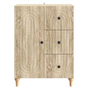 Servírovací skříň Dub sonoma 66 x 34,5 x 90 cm Kompozitní dřevo - obrázek 6