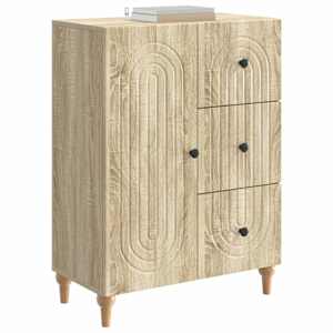Servírovací skříň Dub sonoma 66 x 34,5 x 90 cm Kompozitní dřevo - obrázek 3