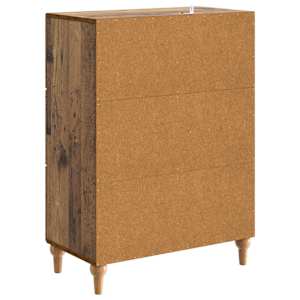 Servírovací skříň se zásuvkou Staré dřevo 66 x 34,5 x 90 cm - obrázek 8