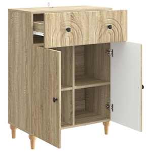 Servírovací skříň Dub sonoma 66 x 34,5 x 90 cm Kompozitní dřevo - obrázek 5