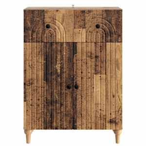 Servírovací skříň se zásuvkou Staré dřevo 66 x 34,5 x 90 cm - obrázek 6