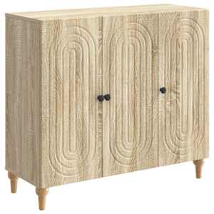Servírovací skříň Dub sonoma 89 x 34,5 x 80 cm Kompozitní dřevo - obrázek 1