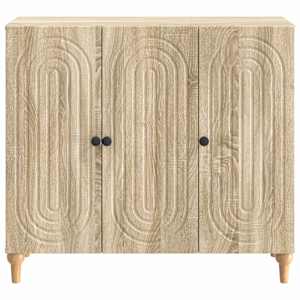 Servírovací skříň Dub sonoma 89 x 34,5 x 80 cm Kompozitní dřevo - obrázek 4