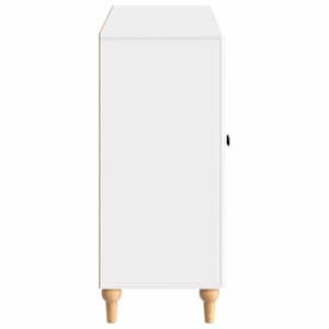 Servírovací skříň Bílá s vysokým leskem 89 x 34,5 x 80 cm - obrázek 5