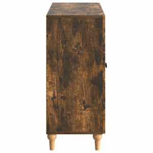 Servírovací skříň Kouřový dub 89 x 34,5 x 80 cm - obrázek 7