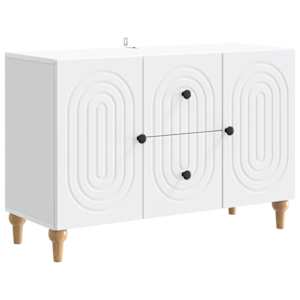 TV omarica s predalom Bela 89 x 34,5 x 60 cm Inženirski les