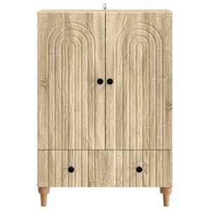 Servírovací skříň Dub sonoma 66 x 34,5 x 95 cm Kompozitní dřevo - obrázek 5