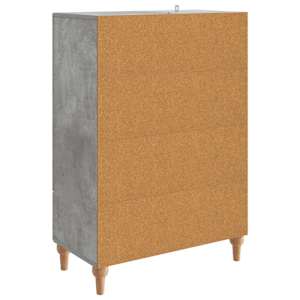 Servírovací skříň se zásuvkou Betonově šedá 66 x 34,5 x 95 cm - obrázek 7