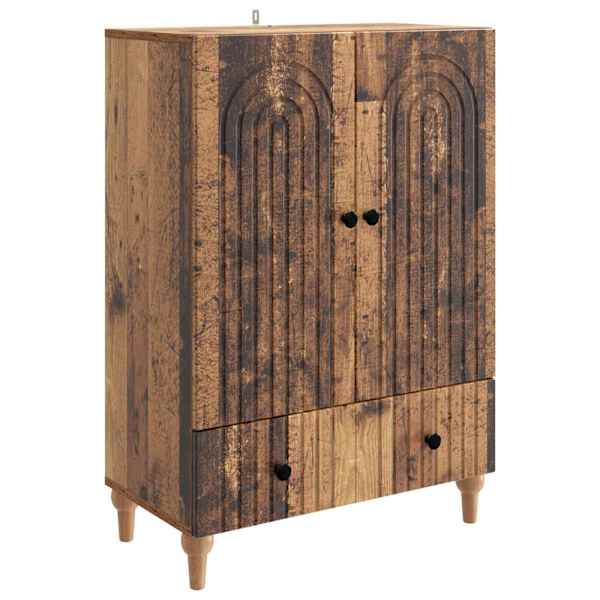 vidaXL K&otilde;ide Vana puit 66 x 34,5 x 95 cm Tehispuit