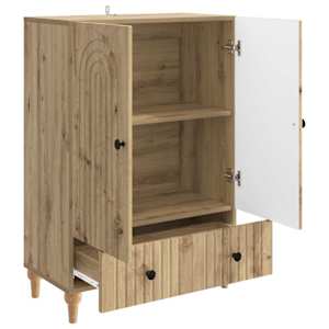 Servírovací skříň Dub artisan 66 x 34,5 x 95 cm - obrázek 4