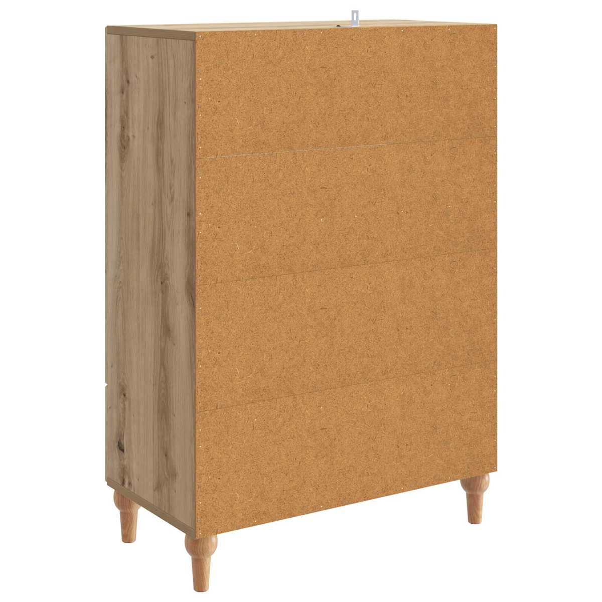 Sideboard 66 x 34,5 x 95 cm Konstrueret træ - Billede 7
