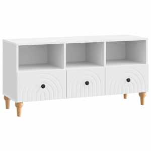 TV omarica Bela 102 x 34,5 x 50 cm Konstruirano leseno