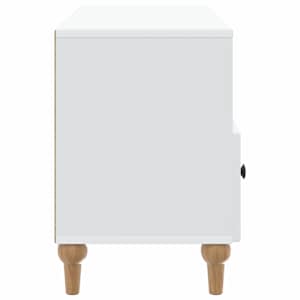 Televizní skříň Bílý 102 x 34,5 x 50 cm Dřevěný materiál - obrázek 7