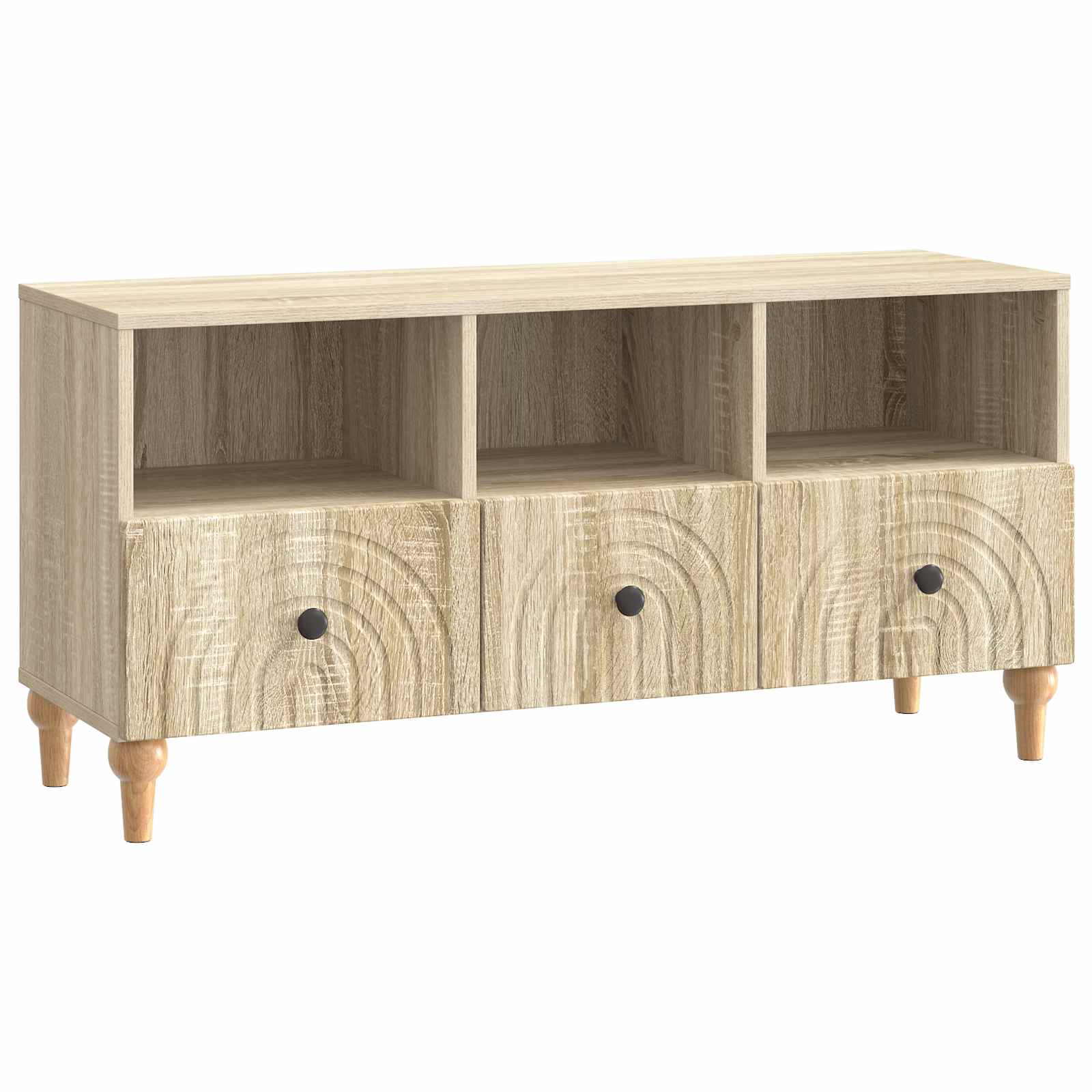 vidaXL Cabinet TV Stejar Sonoma 102 x 34,5 x 50 cm Lemn prelucrat