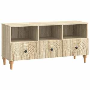 Televizní skříň Sonoma dub 102 x 34,5 x 50 cm Dřevěný materiál - obrázek 2