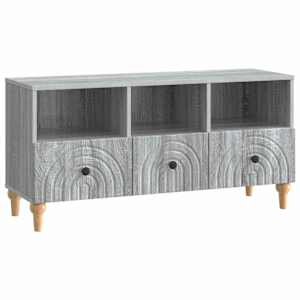 TV omarica Siva Sonoma 102 x 34,5 x 50 cm Konstruirano leseno