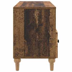 Televizní skříň Staré dřevo 102 x 34,5 x 50 cm Dřevěný materiál - obrázek 7