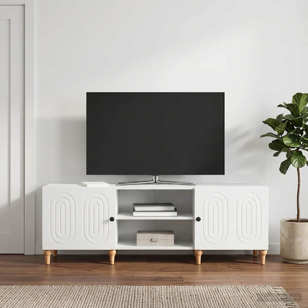 vidaXL TV-kaappi valkoinen 150 x 31 x 50 cm Tekninen puu