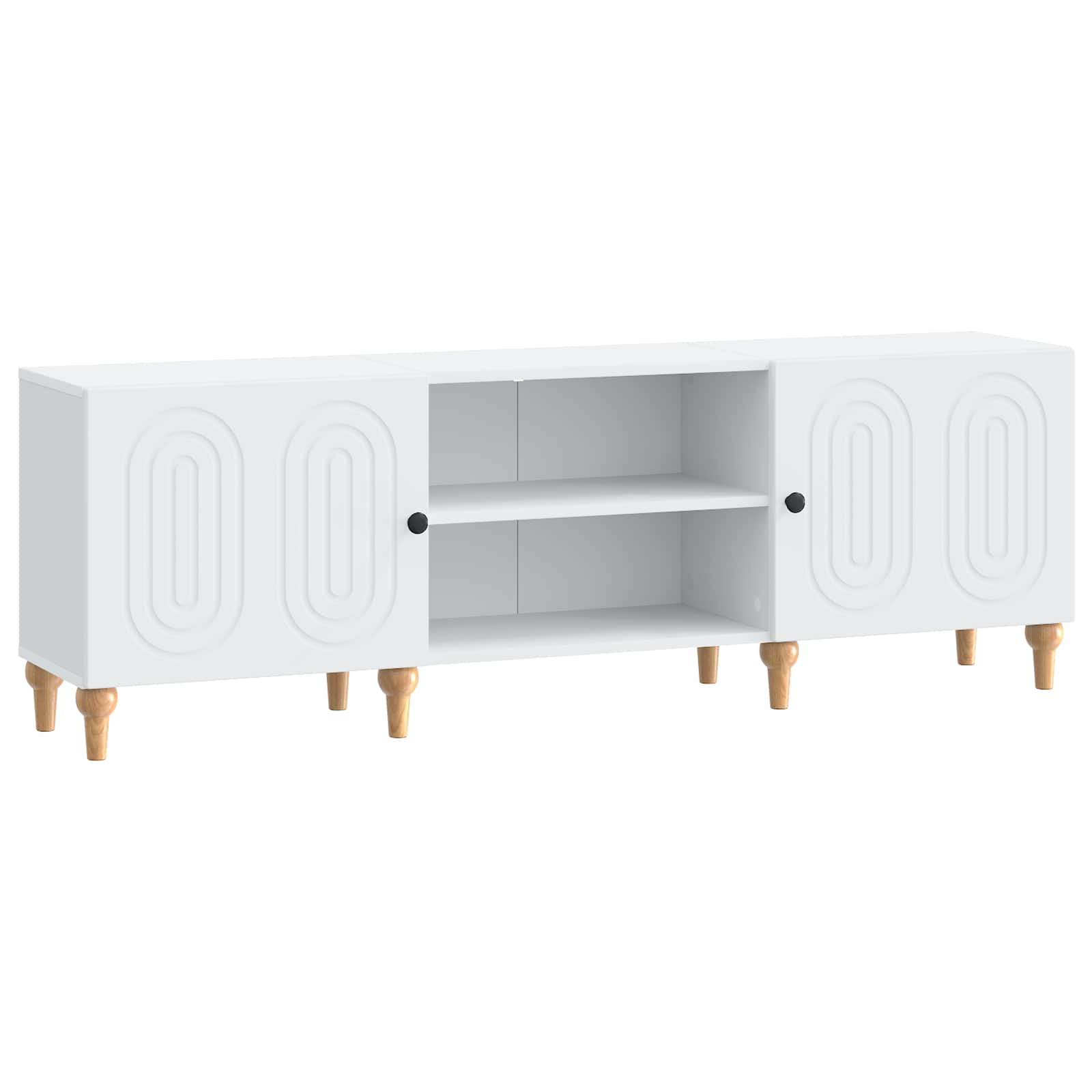 vidaXL Cabinet TV Alb 150 x 31 x 50 cm Lemn prelucrat