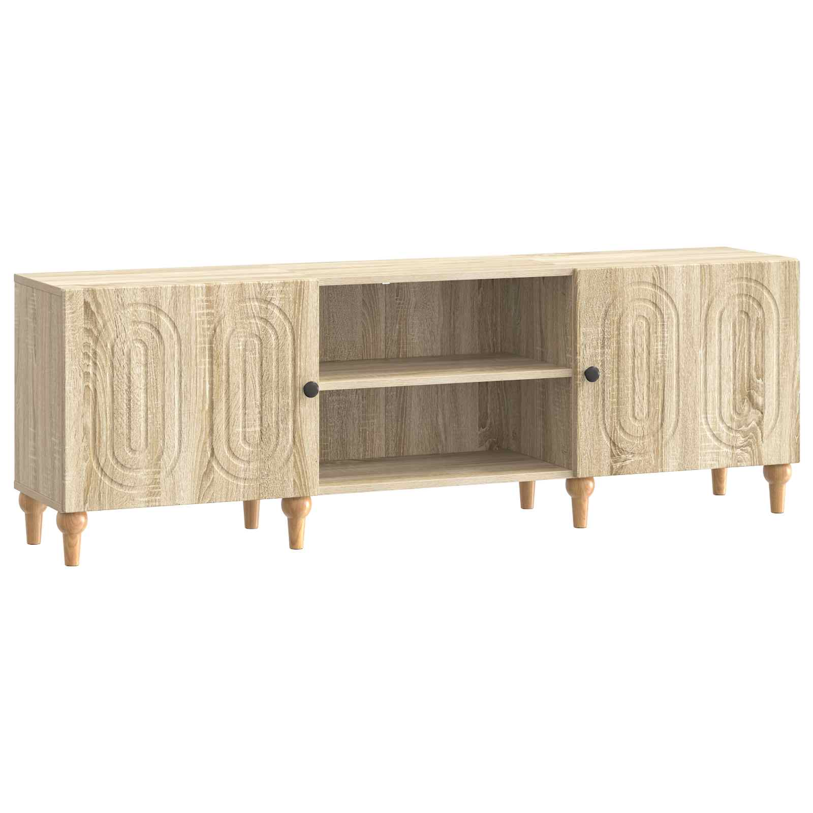vidaXL Cabinet TV Stejar Sonoma 150 x 31 x 50 cm Lemn prelucrat