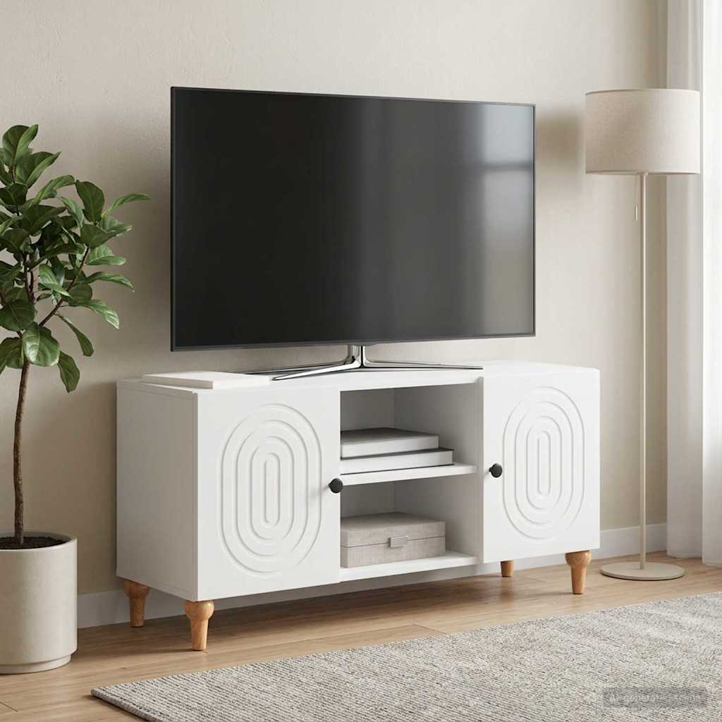 vidaXL Cabinet TV Alb 102 x 34,5 x 50 cm Lemn prelucrat