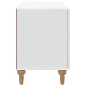 Televizní skříň Bílá 102 x 34,5 x 50 cm Kompozitní dřevo - obrázek 7