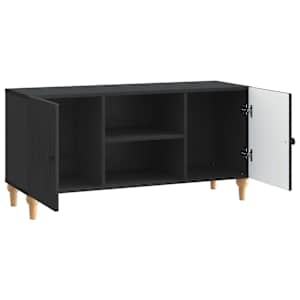 Televizní skříň Černá 102 x 34,5 x 50 cm Kompozitní dřevo - obrázek 5