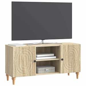 Televizní skříň Dub sonoma 102 x 34,5 x 50 cm Kompozitní dřevo - obrázek 3