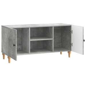 Televizní skříň Betonově šedá 102 x 34,5 x 50 cm - obrázek 5