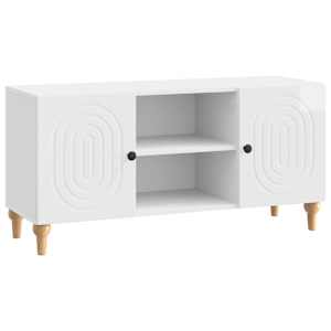 Televizní skříň Bílá s vysokým leskem 102 x 34,5 x 50 cm - obrázek 2