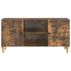 Televizní skříň Kouřový dub 102 x 34,5 x 50 cm Kompozitní dřevo - obrázek 6