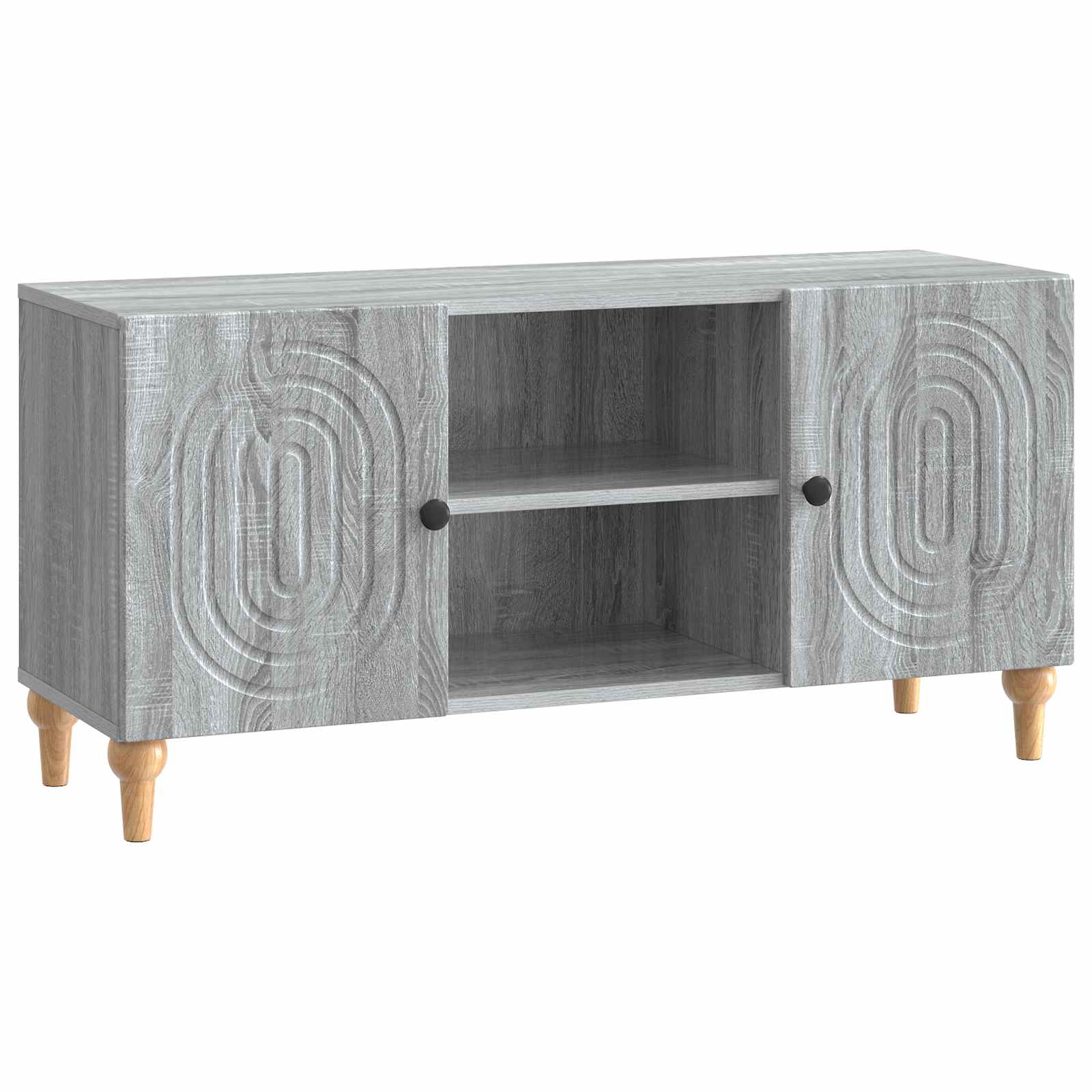 vidaXL Cabinet TV Sonoma gri 102 x 34,5 x 50 cm Lemn prelucrat