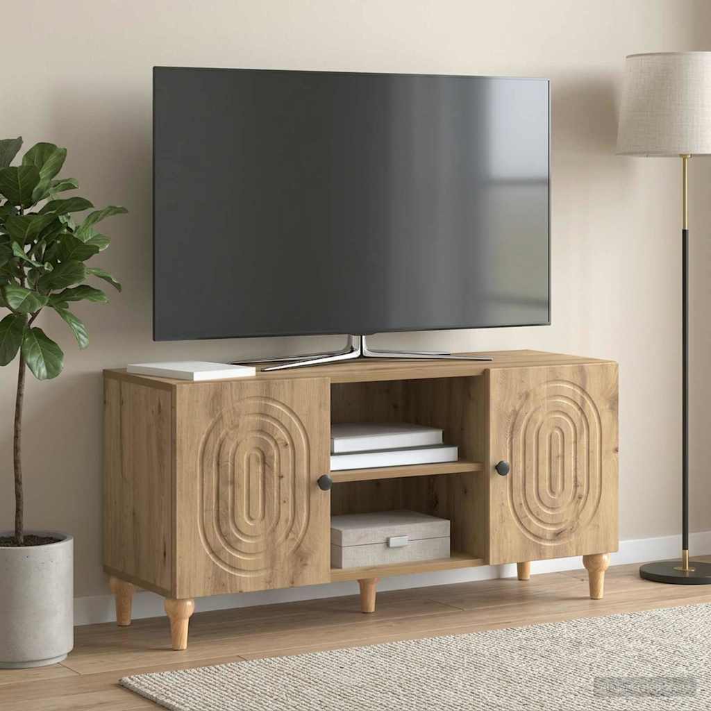 TV-kaappi Artisaanitammi 102 x 34,5 x 50 cm Tekninen puu