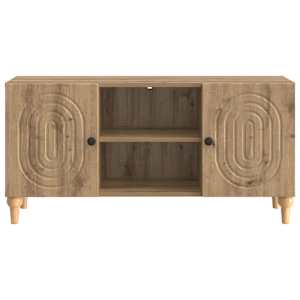 Televizní skříň 102 x 34,5 x 50 cm Dub artisan Kompozitní dřevo - obrázek 6