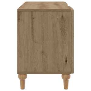 Televizní skříň 102 x 34,5 x 50 cm Dub artisan Kompozitní dřevo - obrázek 7
