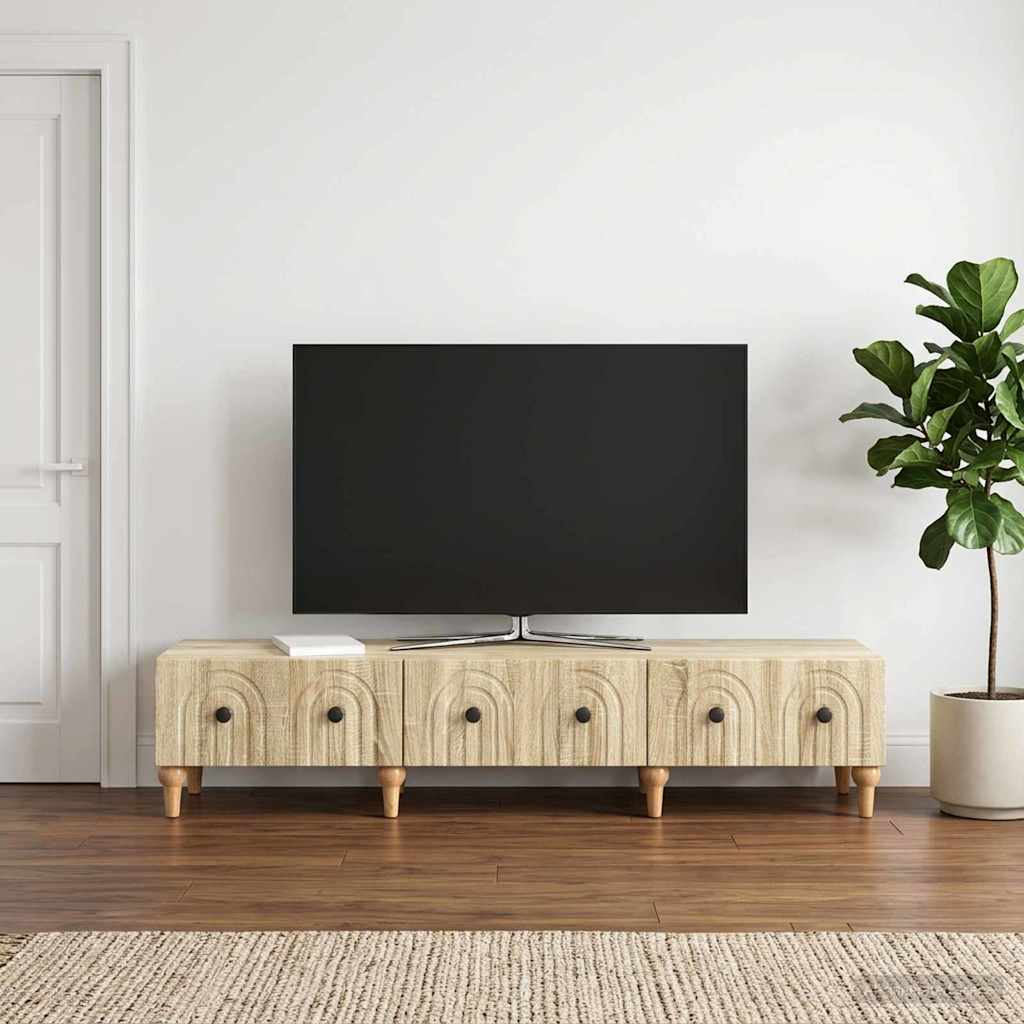 TV-kaappi Sonoma-tammi 147 x 34,5 x 30 cm Tekninen puu