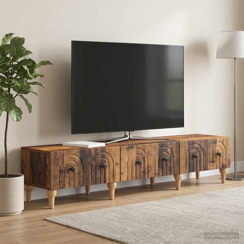 vidaXL Cabinet TV Lemn vechi 147 x 34,5 x 30 cm Lemn prelucrat