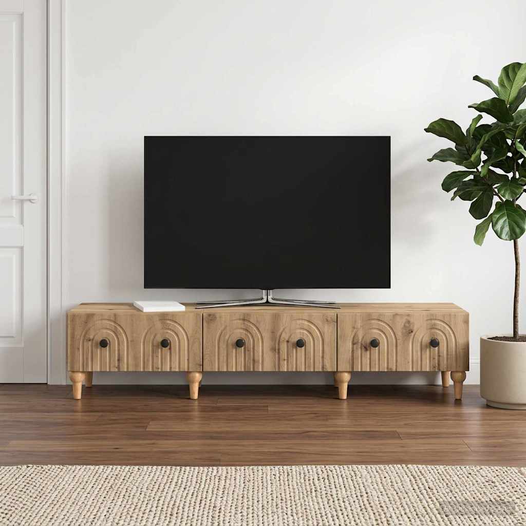 TV-kaappi Artisaanitammi 147 x 34,5 x 30 cm Tekninen puu