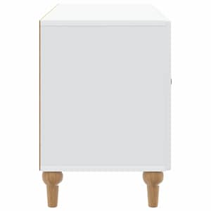 Televizní skříň Bílá 99 x 34,5 x 50 cm Kompozitní dřevo - obrázek 5