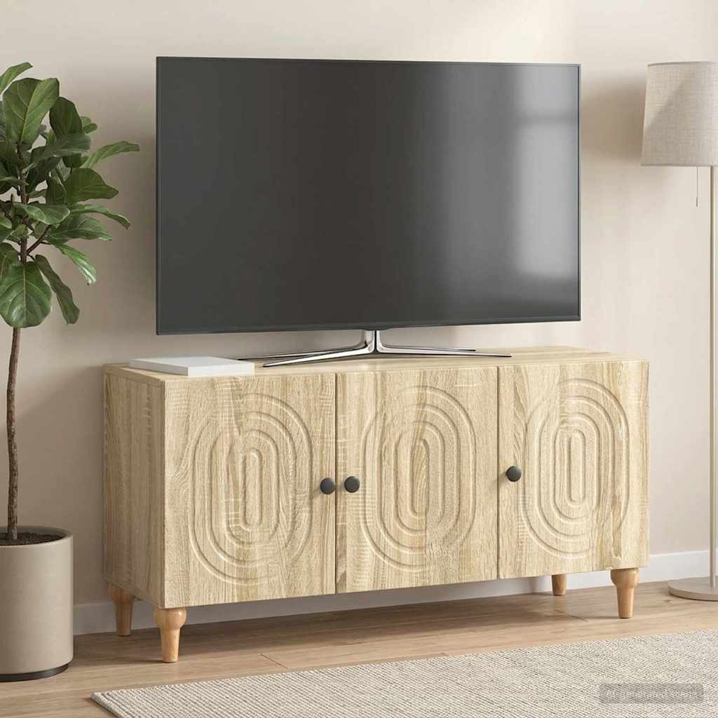 vidaXL Cabinet TV Stejar Sonoma 99 x 34,5 x 50 cm Lemn prelucrat