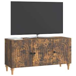 Televizní skříň Kouřový dub 99 x 34,5 x 50 cm Kompozitní dřevo - obrázek 3
