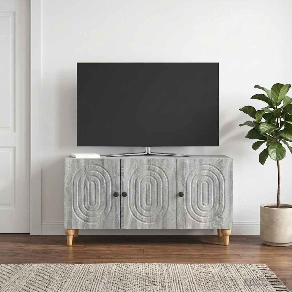 TV-kaappi Harmaa sonoma 99 x 34,5 x 50 cm Tekninen puu