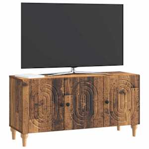 Televizní skříň Staré dřevo 99 x 34,5 x 50 cm Kompozitní dřevo - obrázek 3
