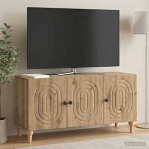 TV omarica Artisan hrast 99 x 34,5 x 50 cm Inženirski les