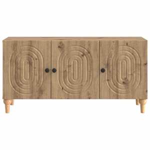 Televizní skříň 99 x 34,5 x 50 cm Dub artisan Kompozitní dřevo - obrázek 6