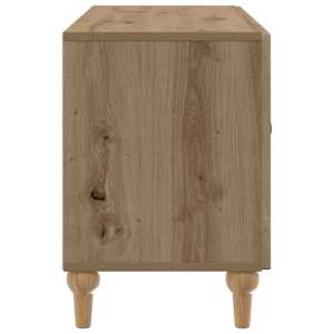 Televizní skříň 99 x 34,5 x 50 cm Dub artisan Kompozitní dřevo - obrázek 7