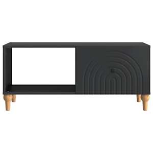 Konferenční stolek Černá 90 x 50 x 40 cm Kompozitní dřevo - obrázek 5