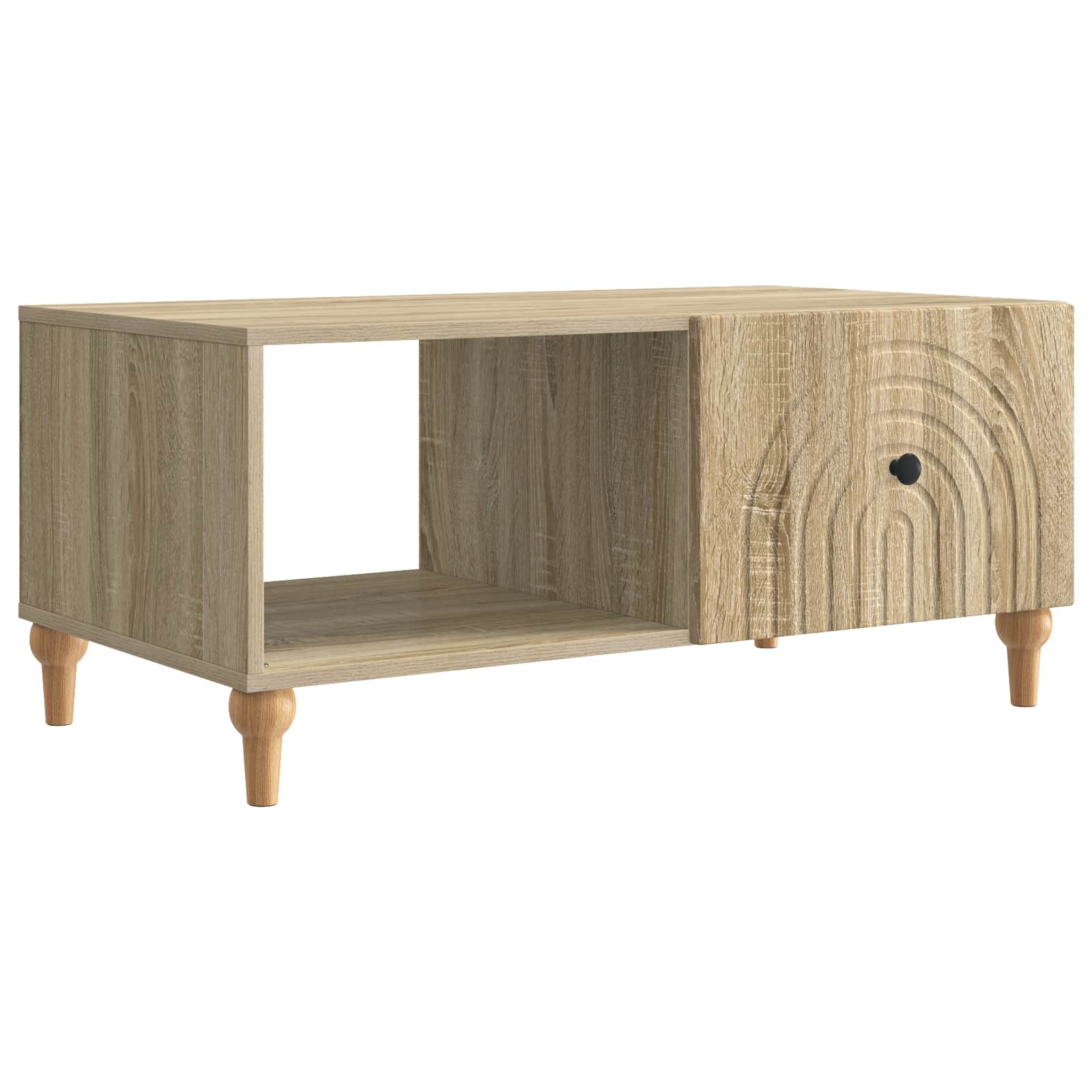 vidaXL Masă de cafea Stejar Sonoma 90 x 50 x 40 cm Lemn prelucrat